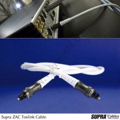 Supra ZAC Toslink Optik Kablo '1 Metre'