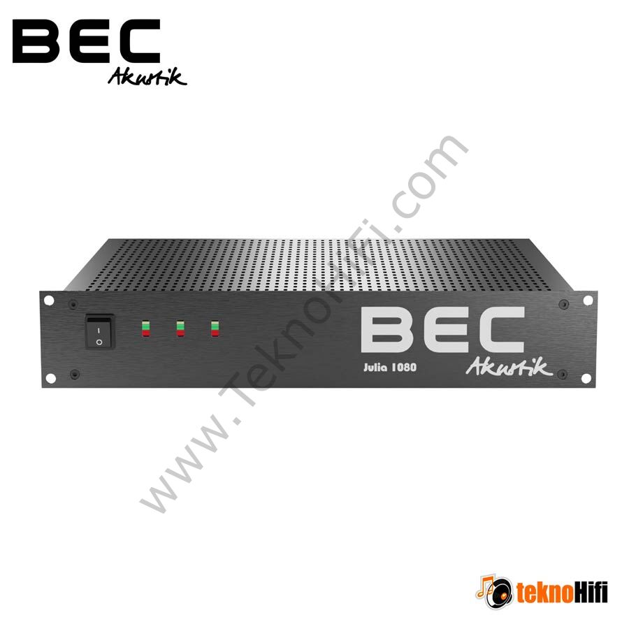 BEC Akustik Julia 1080 Güç Amplifikatörü '6 x 120W 8Qhm.'