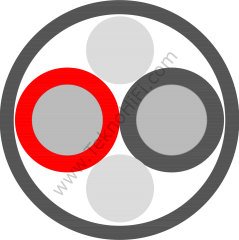 Supra Rondo 2x2.5 Hoparlör Kablosu