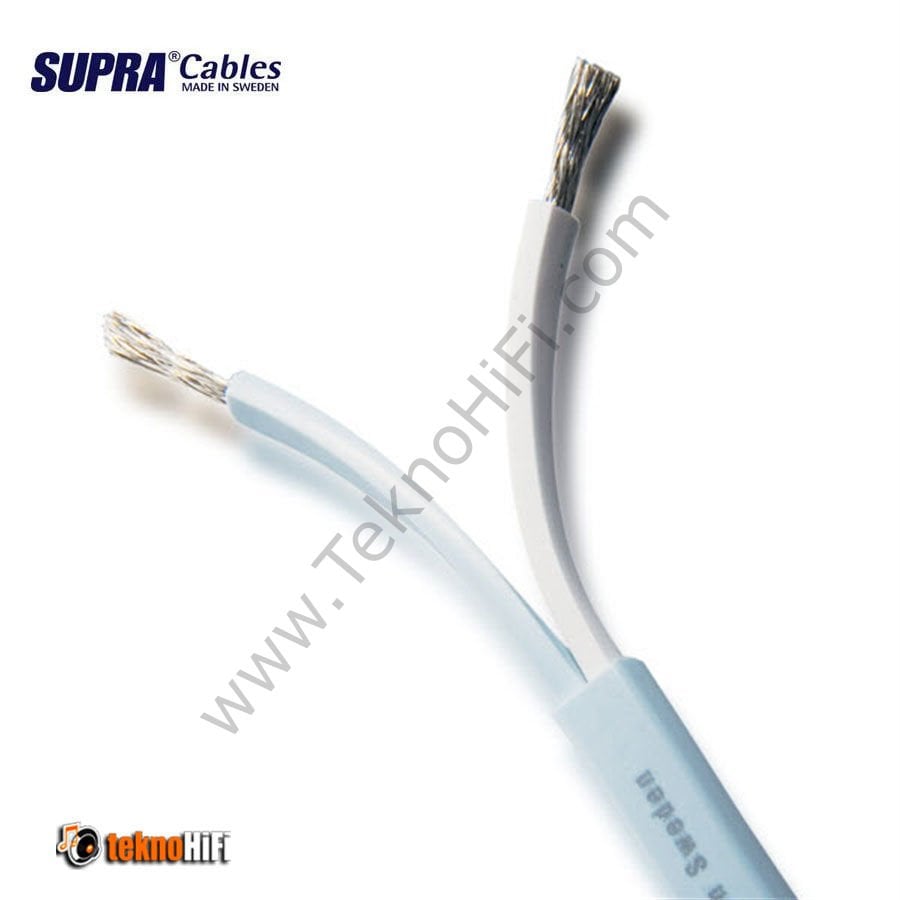 Supra Ply 2x3,4  Dörtgen Kesitli Hoparlör Kablosu