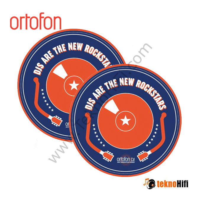 Ortofon Slipmat DJ Pilak Keçesi (2 adet fiyatı)