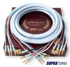 Supra Quadrax 4x2.0 Bi-Amp 3 Metre Hoparlör Kablosu