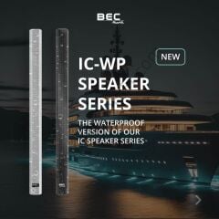 BEC Akustik IC 70 WP Line Array Outdoor Hoparlör 'Çift' Siyah