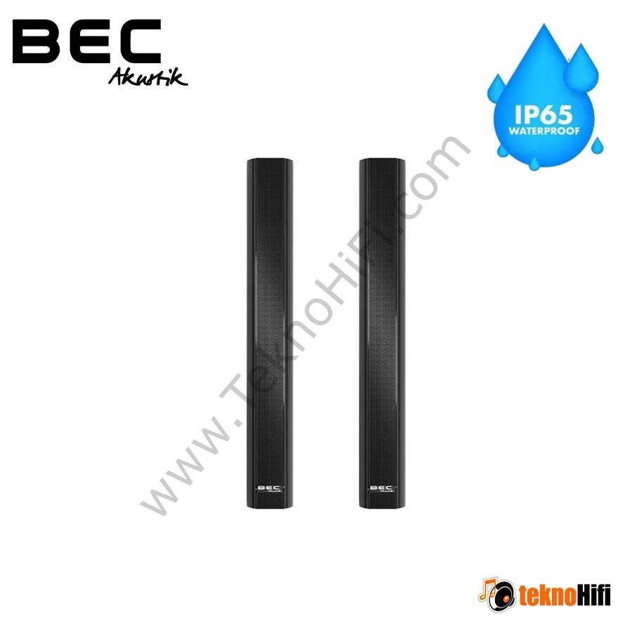 BEC Akustik IC 70 WP Line Array Outdoor Hoparlör 'Çift' Siyah