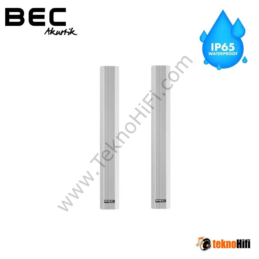BEC Akustik IC 70 WP Line Array Outdoor Hoparlör 'Çift' Beyaz