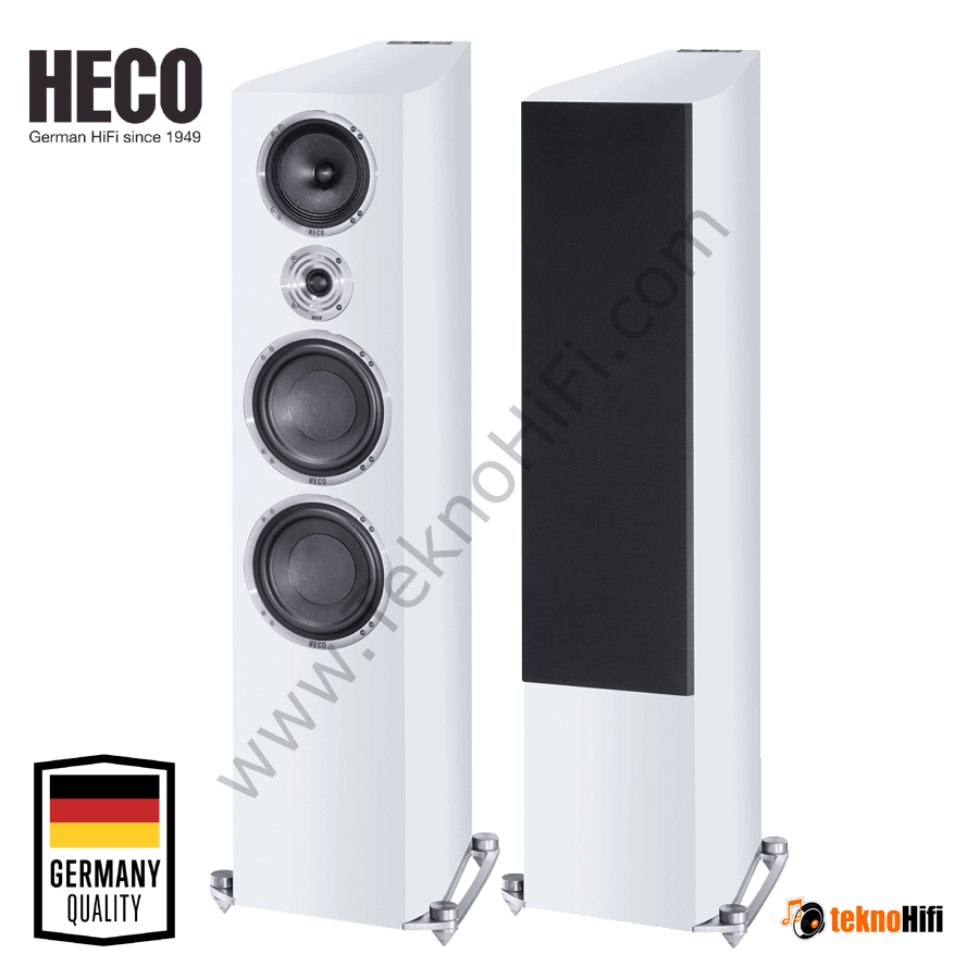 HECO Celan Revolution 9 Kule Hoparlör 'Çift' Beyaz