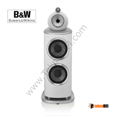 Bowers & Wilkins 801 D4 Kule Hoparlör 'Çift' Beyaz