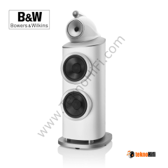 Bowers & Wilkins 801 D4 Kule Hoparlör 'Çift' Beyaz