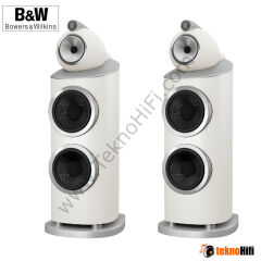 Bowers & Wilkins 801 D5 Kule Hoparlör 'Çift' Beyaz