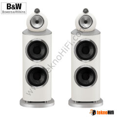 Bowers & Wilkins 801 D5 Kule Hoparlör 'Çift' Beyaz