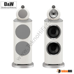 Bowers & Wilkins 801 D5 Kule Hoparlör 'Çift' Beyaz