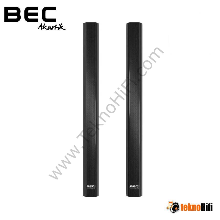BEC Akustik IC 100 Line Array Hoparlör 'Çift' Siyah / Beyaz Siyah