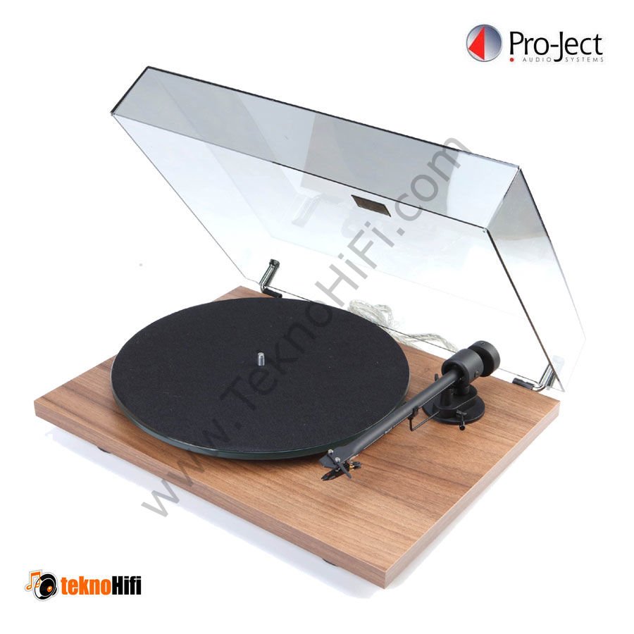 Pro-Ject T1 Pikap + OM5 iğne ile 'Walnut'
