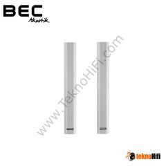 BEC Akustik IC 70 Line Array Hoparlör 'Çift' Siyah / Beyaz