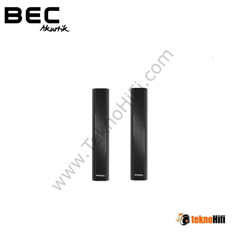 BEC Akustik IC 50 Line Array Hoparlör 'Çift' Siyah / Beyaz