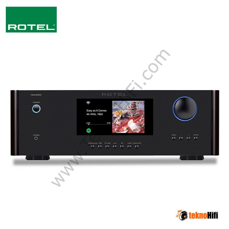 Rotel RAS-5000  Streaming  Entegre Amplifikatör 2 x 220W Siyah