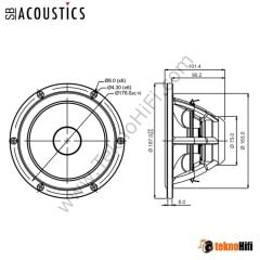 SB Acoustics SATORI MW19P-8 7½″ Midwoofer