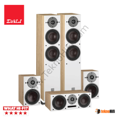 Dali OBERON 5 Kule hoparlör 'Çift' Açık meşe