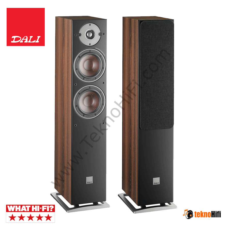 Dali OBERON 5 Kule hoparlör 'Çift' Ceviz