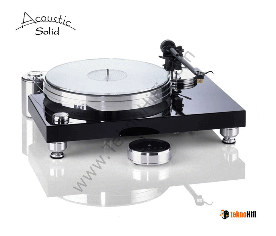 Acoustic Solid Classic Wood Pikap 'Siyah'