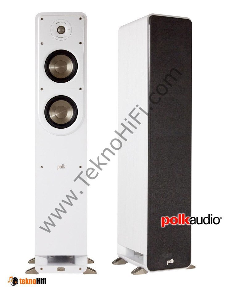 Polk Audio Signature S50 EL Kule Hoparlör 'Çift' Beyaz