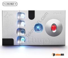 Chord Electronics 2go Hugo 2 için taşınabilir müzik çalar/streamer Gümüş