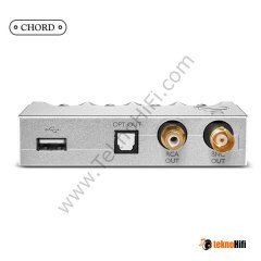 Chord Electronics 2yu  2go için müzikal saydamlığa sahip ses arayüzü Gümüş