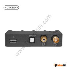 Chord Electronics 2yu  2go için müzikal saydamlığa sahip ses arayüzü Siyah