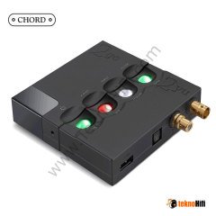 Chord Electronics 2yu  2go için müzikal saydamlığa sahip ses arayüzü Siyah