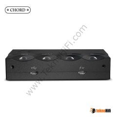 Chord Electronics 2yu  2go için müzikal saydamlığa sahip ses arayüzü Siyah