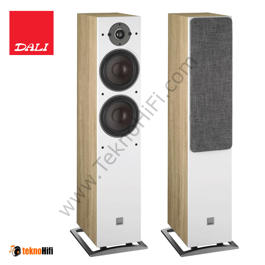 Dali OBERON 7 Kule hoparlör 'Çift' Açık meşe