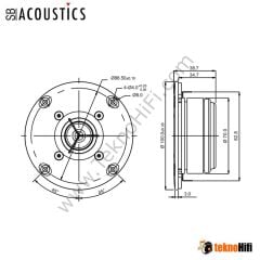 SB Acoustics SB26ADC-C000-4 Tweeter