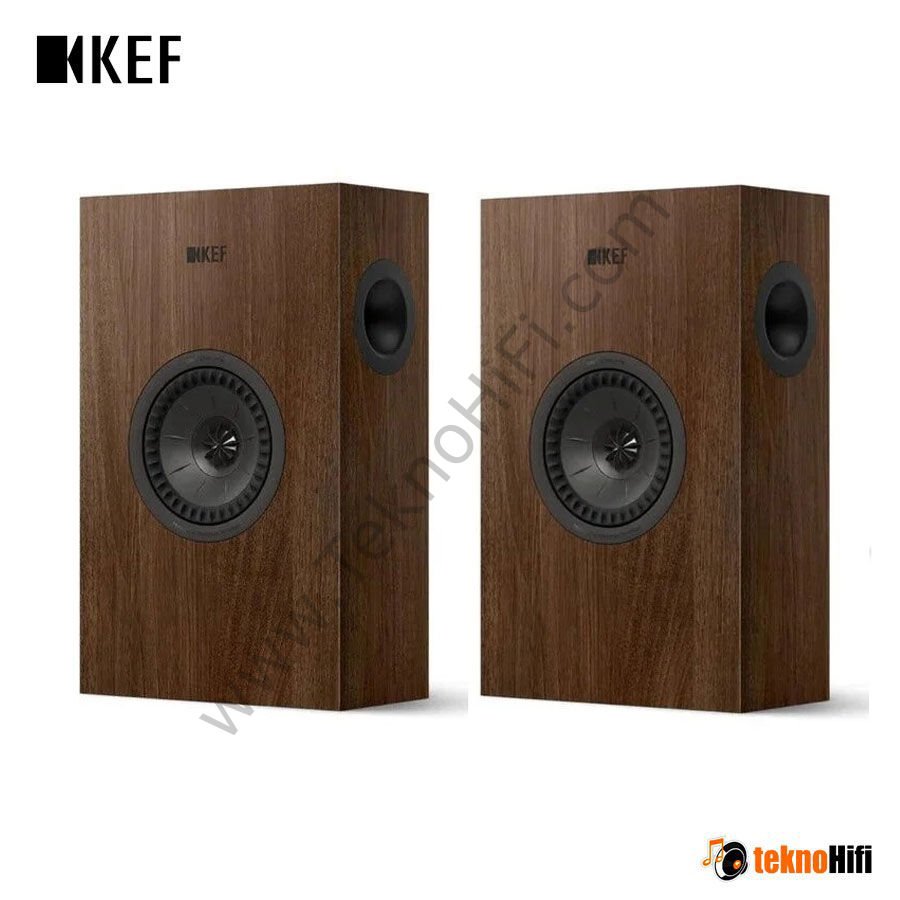 KEF Q4 Meta On-Wall Hoparlör 'Çift' Ceviz
