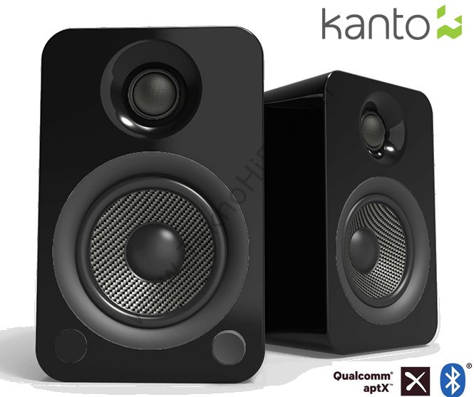 Kanto YU 4 Bluetooth Aktif Hoparlör 140W \'Mat Siyah\'