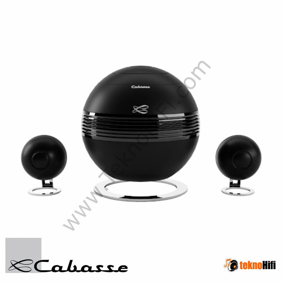 Cabasse THE PEARL KESHI 2.1 Aktif Hoparlör Siyah