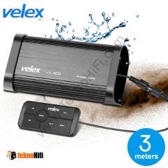 Velex VX505 Marine Amplifikatör 4 x 60W