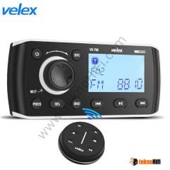 Velex VX760DR IPx5 4x45W Marine Bluetooth Stereo Receiver