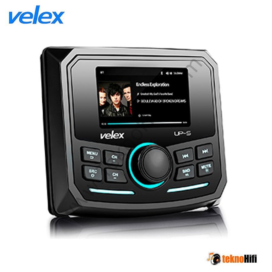 Velex UP5 IPx5 4x45W Marine Bluetooth Stereo Receiver
