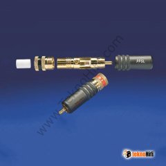 Supra PPSL RCA Plug ' Çift - Kırmızı/Siyah'