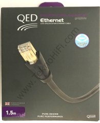 Qed QE-6801 Cat 6 Performance Ethernet Graphite Kablo '1.5 Metre'