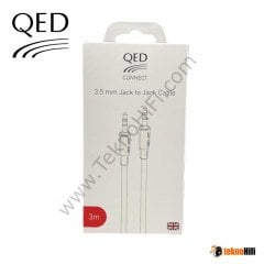 QED QE-8127 Connect 3.5mm - 3.5 mm Kulaklık Kablosu '3 Metre'