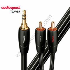 Audioquest Tower 3,5mm-RCA Kablo '1 Metre'