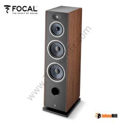 Focal Vestia N4 Kule Hoparlör 'Çift' Koyu Ahşap