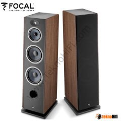 Focal Vestia N4 Kule Hoparlör 'Çift' Koyu Ahşap