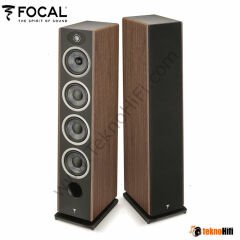 Focal Vestia N3 Kule Hoparlör 'Çift' Koyu Ahşap