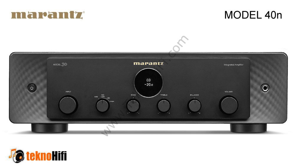 Marantz MODEL 40n Streaming Entegre Amplifikatör Siyah