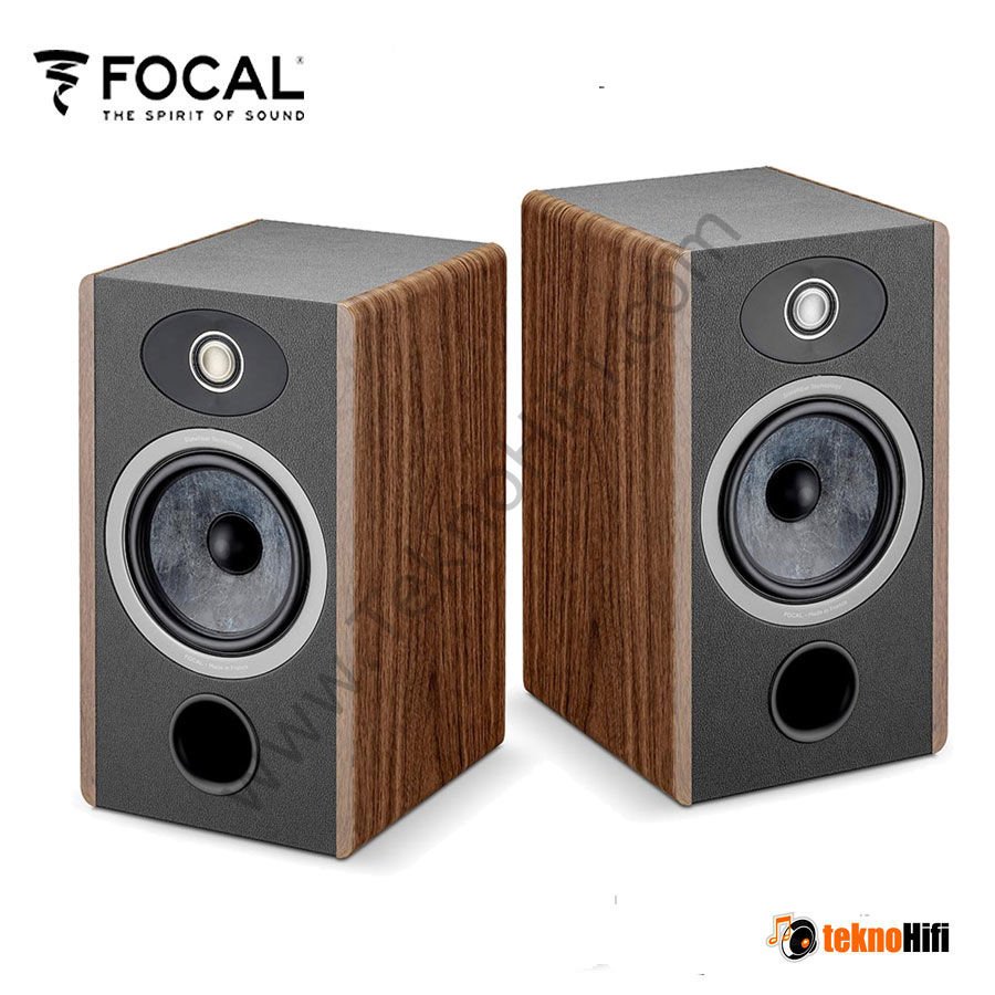 Focal Vestia N1 Raf Tipi Hoparlör 'Çift' Koyu Ahşap