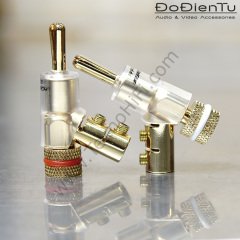 Furutech FP-202 Gold Banana Konnektör ' 1 Adet' Kırmızı