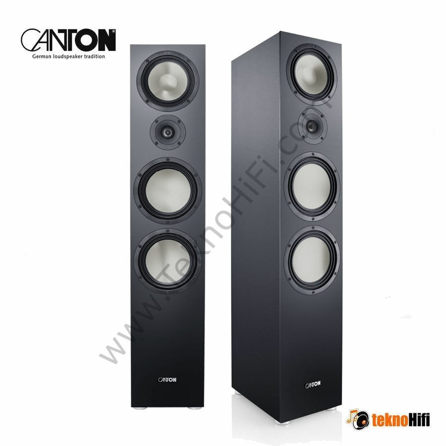 Canton GLE 90 Kule Hoparlör 'Çift' Siyah