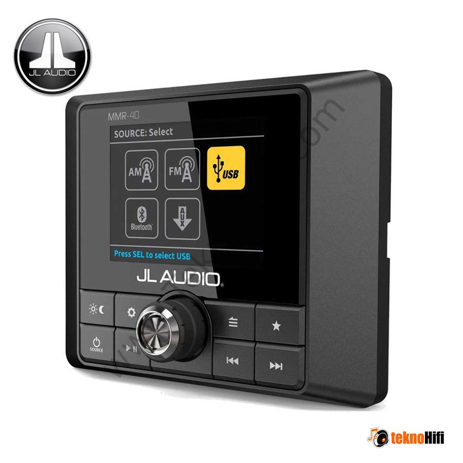 JL Audio MMR-40 MediaMaster® ile kullanım için Tam Renkli  Network Controller